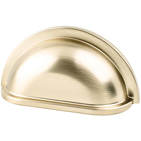 Berenson 3 in. Advantage Plus Three Arch Traditional Pull, Champagne BE9191 10CZ